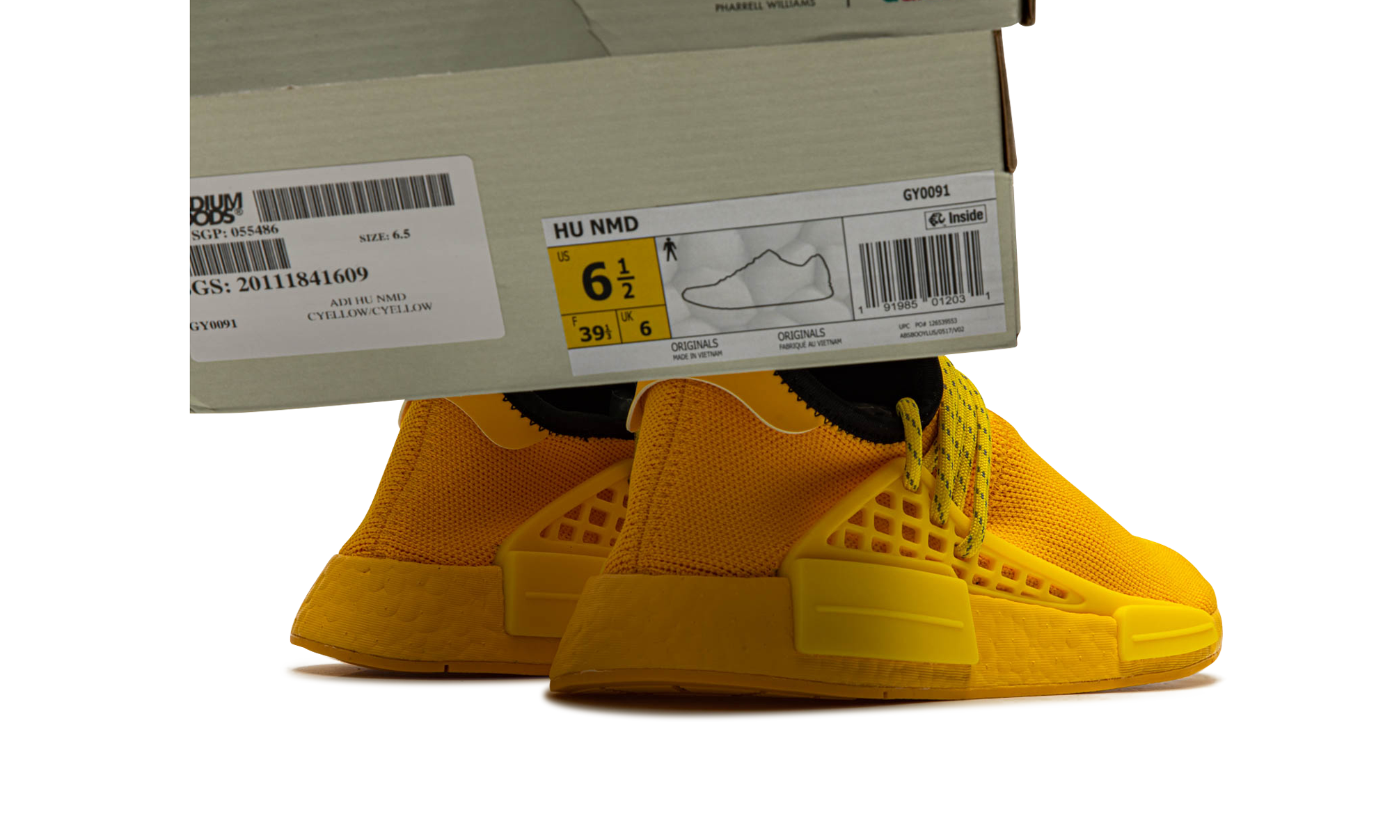 Adidas NMD Hu Pharrell Extra Eye Yellow