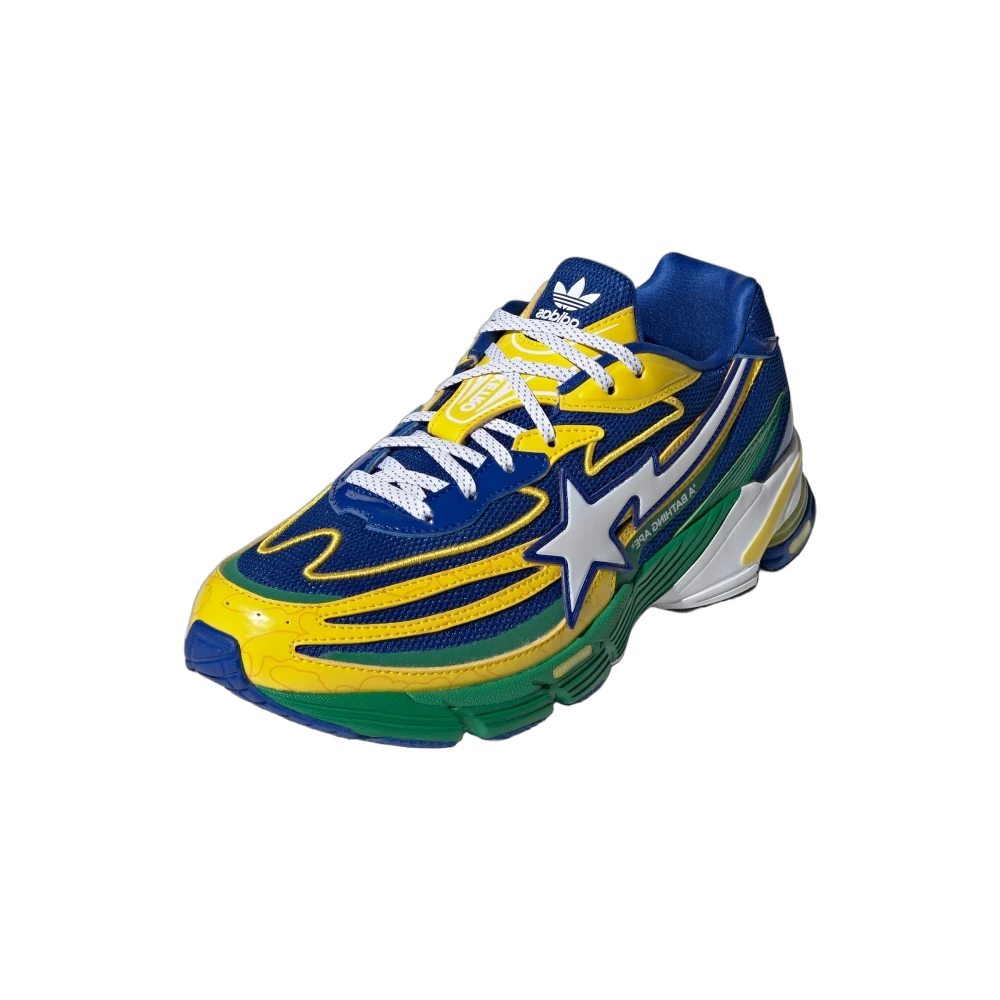 Adidas Orketro Bape Yellow Blue Green