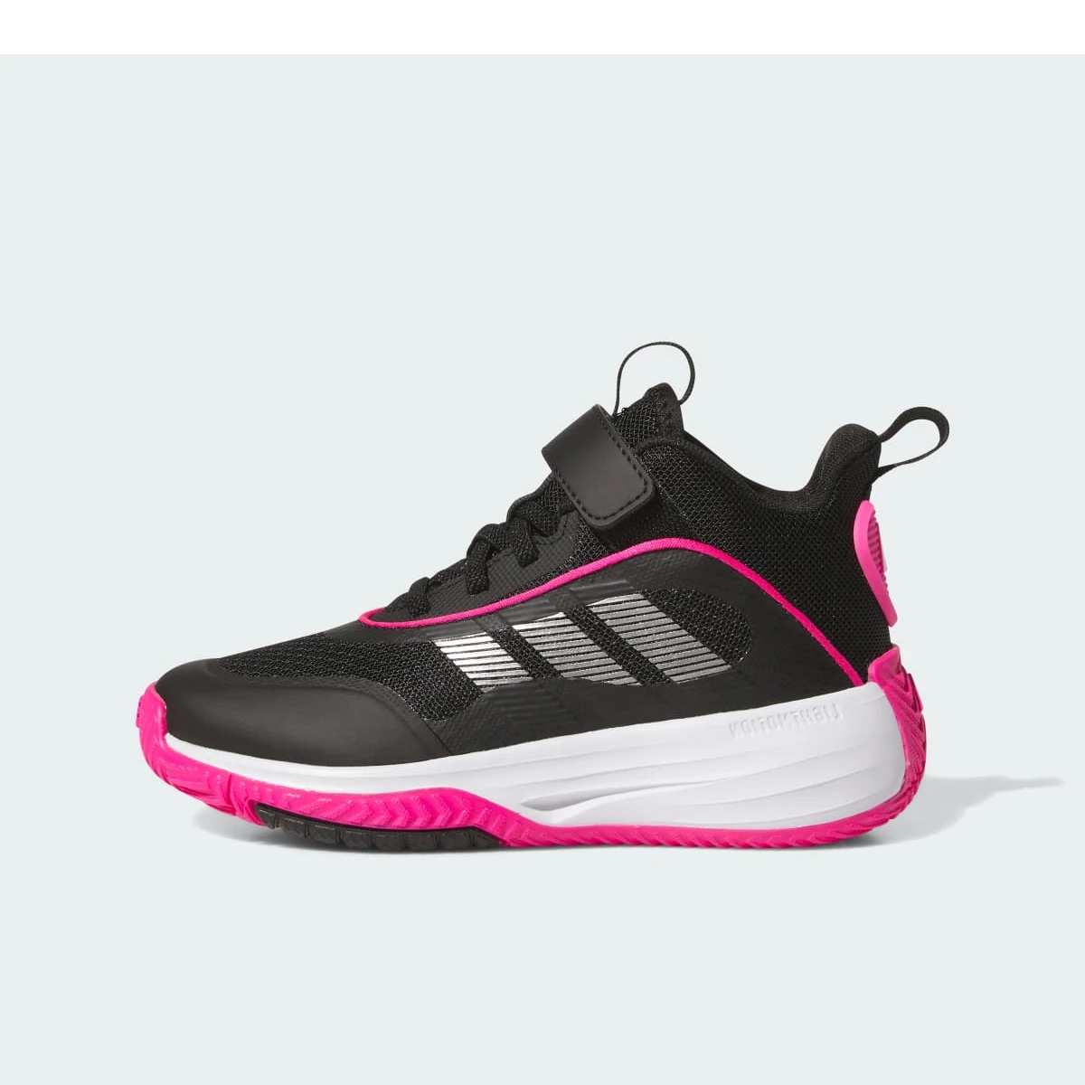 Adidas Ownthegame 3.0 Core Black Iron Metallic Shock Pink