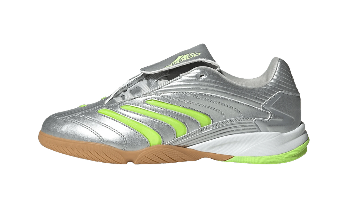 Adidas Predator Sala Silver Metallic Signal Green