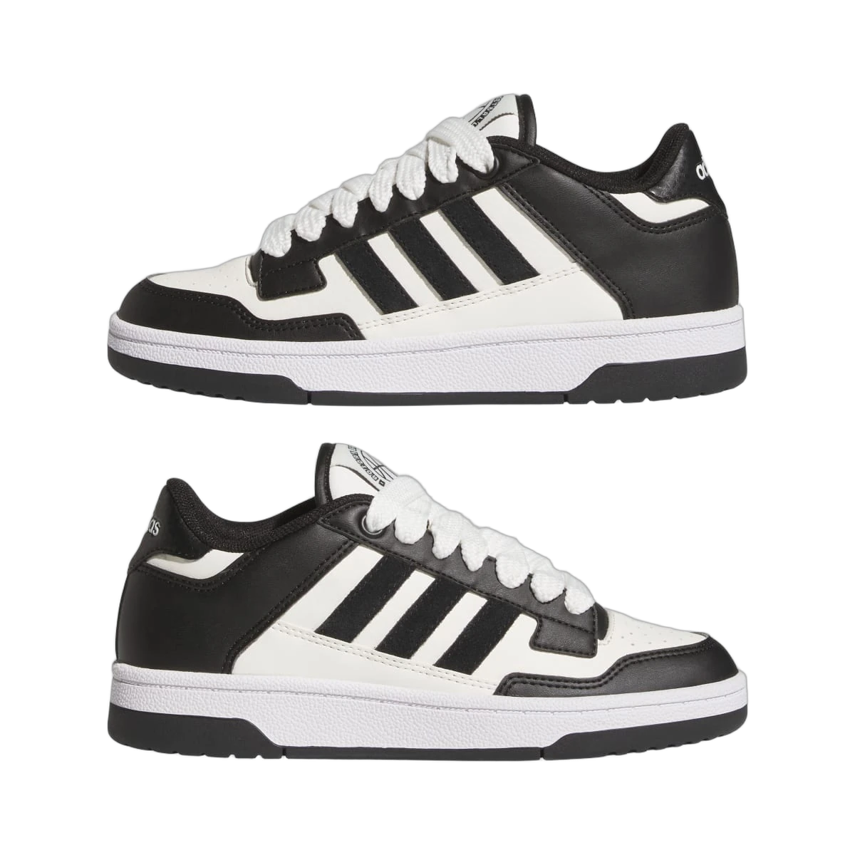Adidas Rapid Court Low Core Black Cloud White