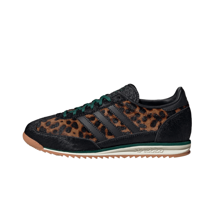 Adidas SL 72 OG Leopard Print Collegiate Green, Core Black/Off White/Collegiate Green (JI0187)