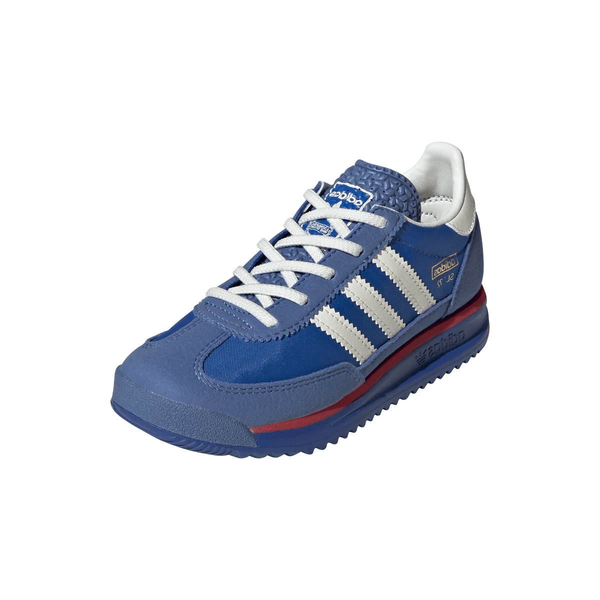 Adidas SL 72 RS Elastic Laces Blue Core White Better Scarlet (PS)