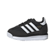 Adidas SL 72 RS Elastic Laces Core Black Cloud White Blue (TD)