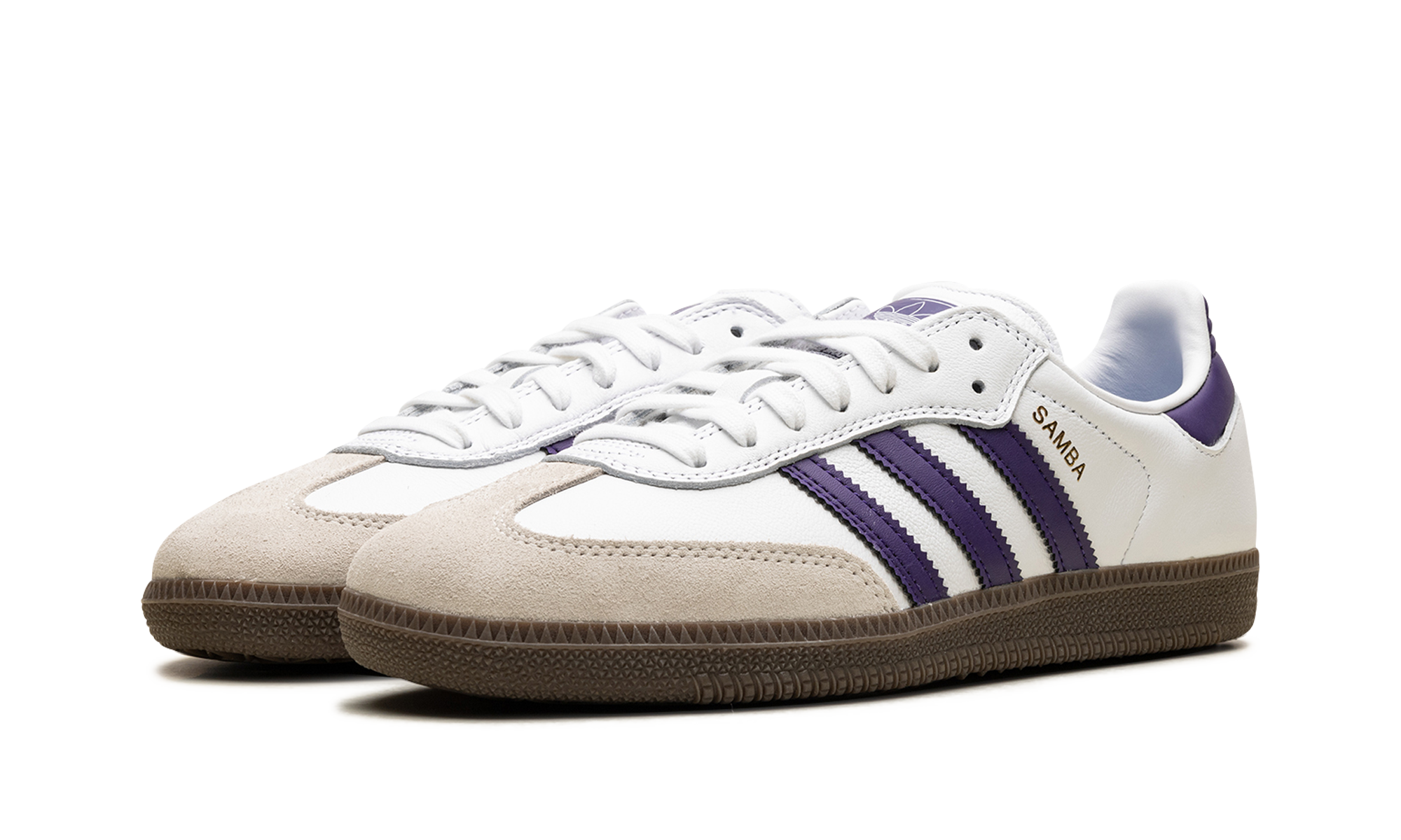Adidas Samba ADV Cloud White Collegiate Purple