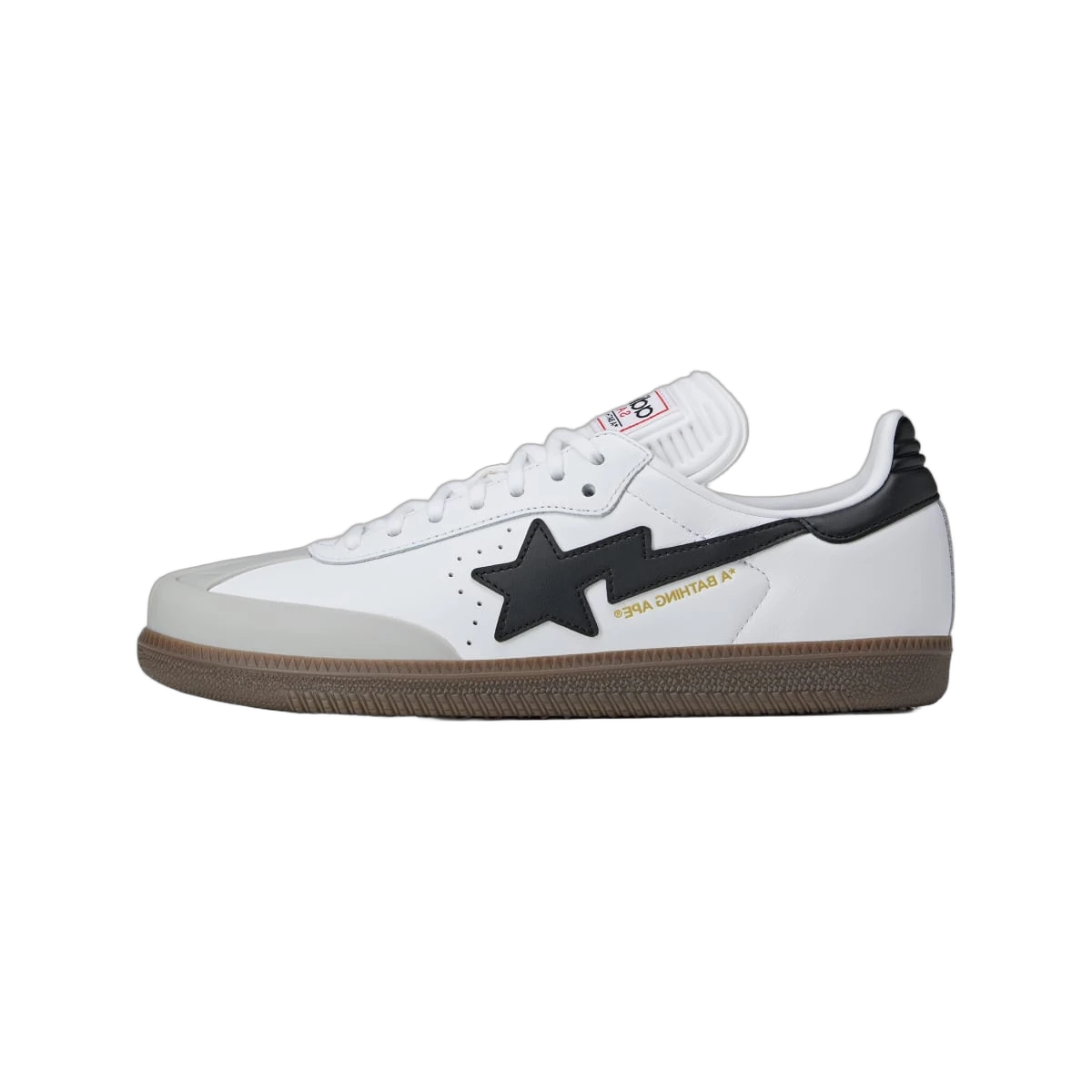 Adidas Samba Bape White Black Gum