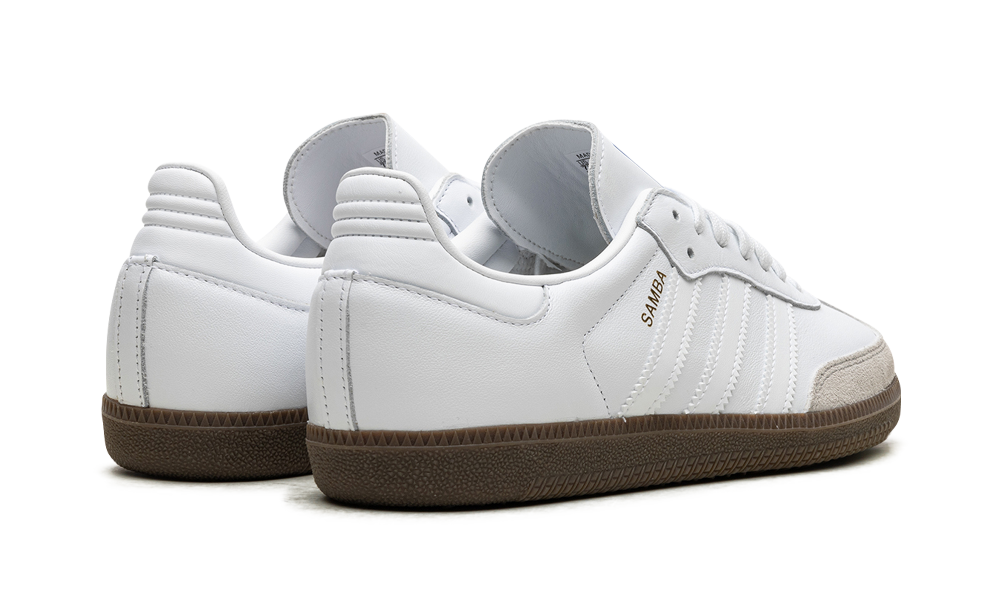 Adidas Samba Cloud White Blue Gum