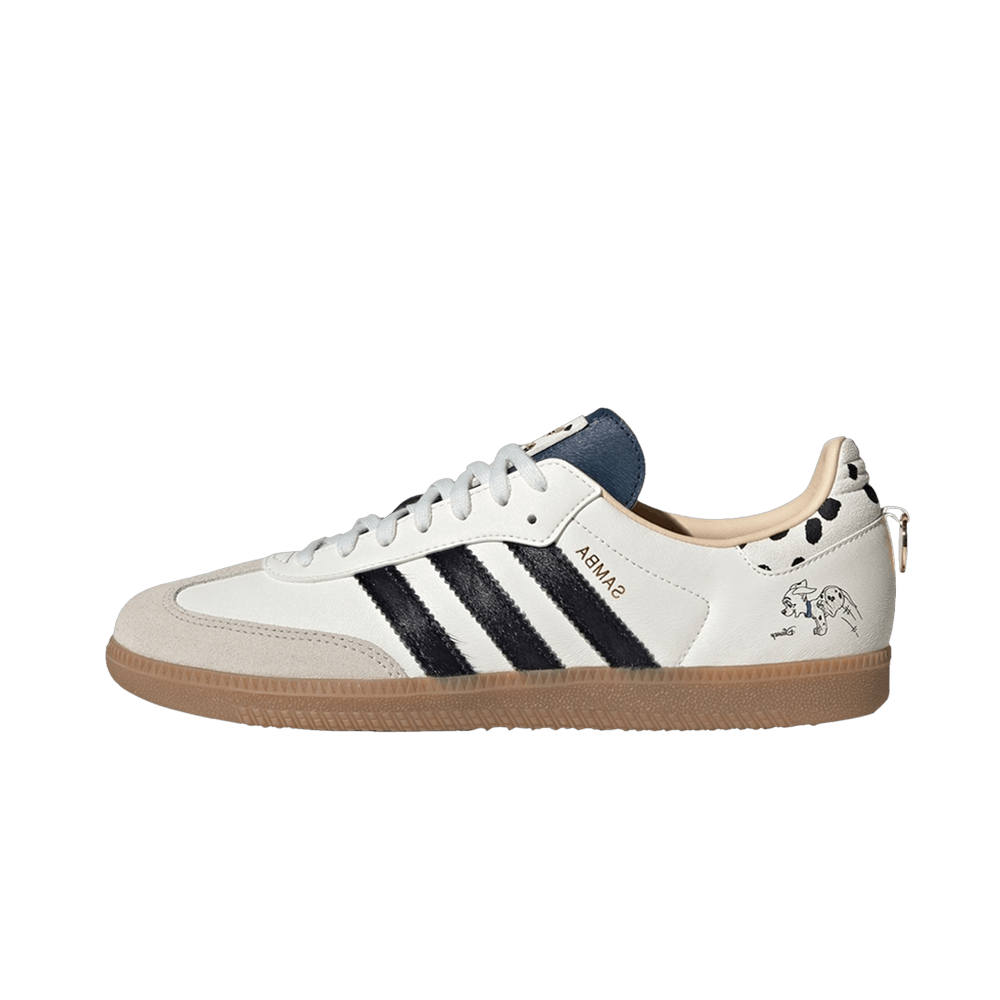 Adidas Samba Disney 101 Dalmatians Penny, Cloud White/Core Black/Gold Metallic (KJ5990)