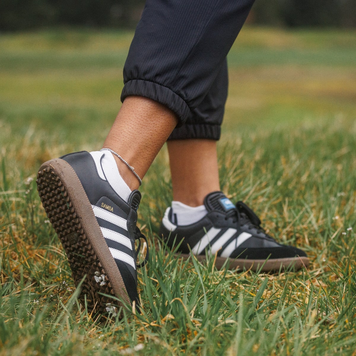 Adidas Samba Golf Core Black Cloud White Gum