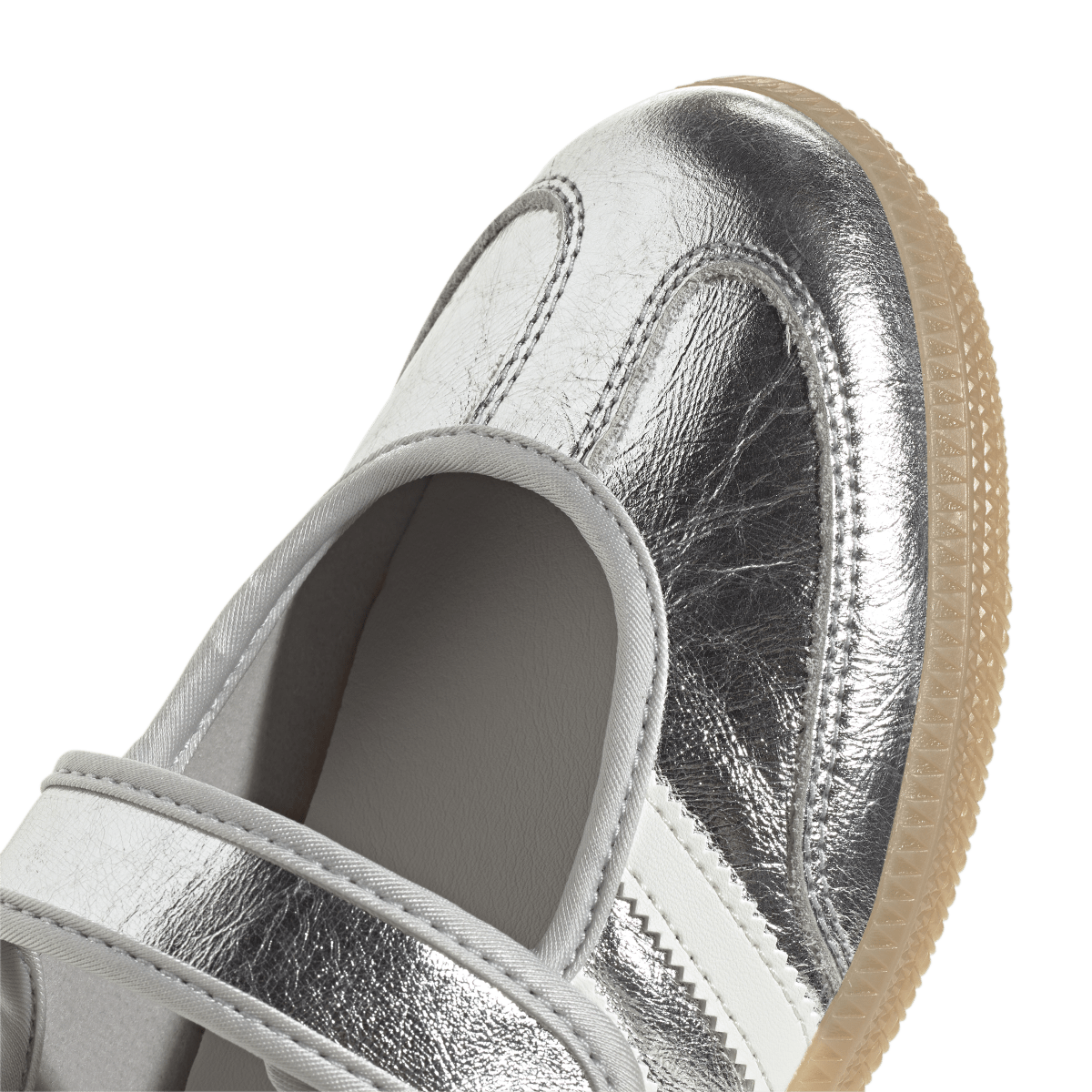 Adidas Samba Jane Silver Metallic Off White