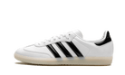 Adidas Samba Jason Dill White Black Patent, Cloud White/Core Black/Gold Metallic (IE5158)