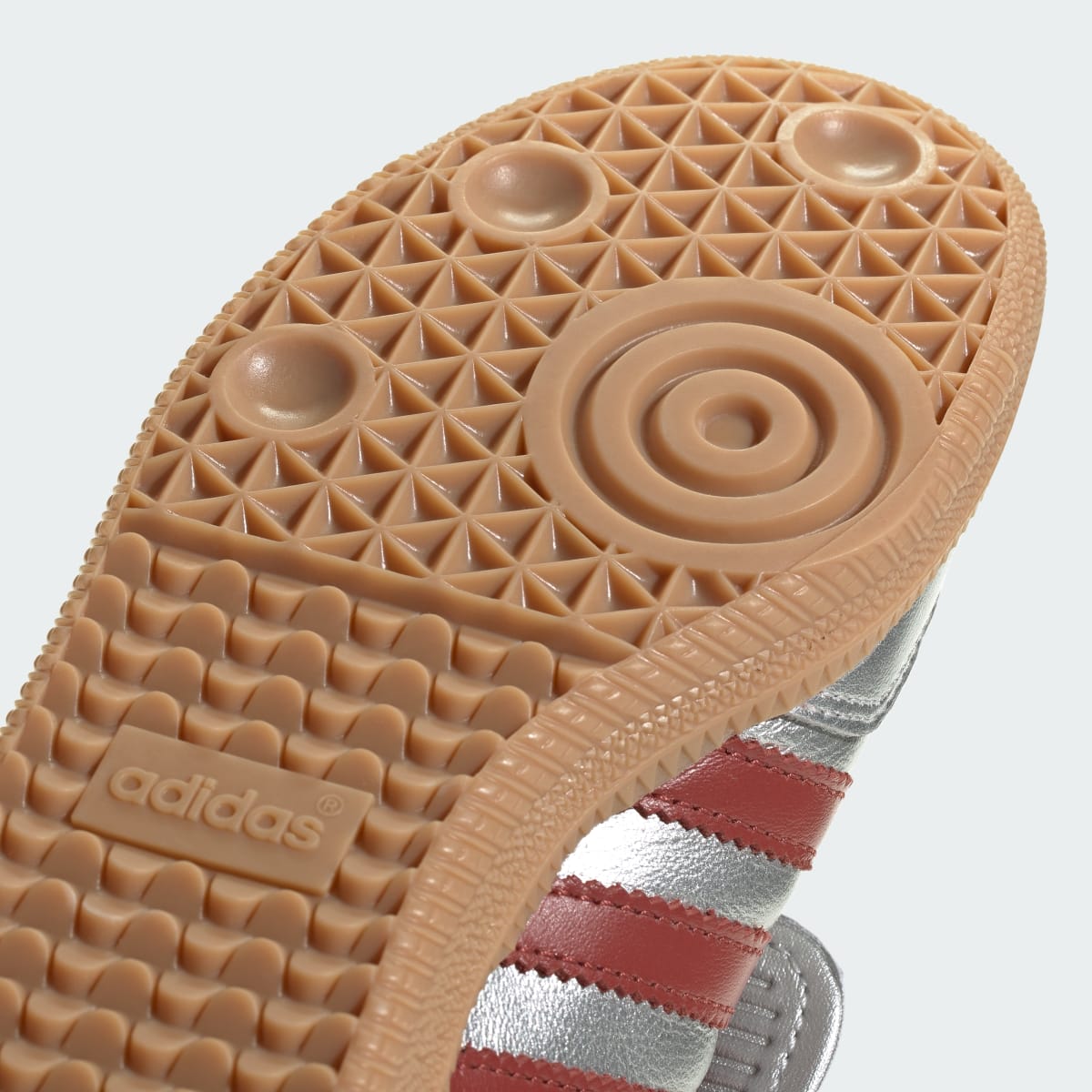 Adidas Samba LT Silver Metallic Ruby Gum