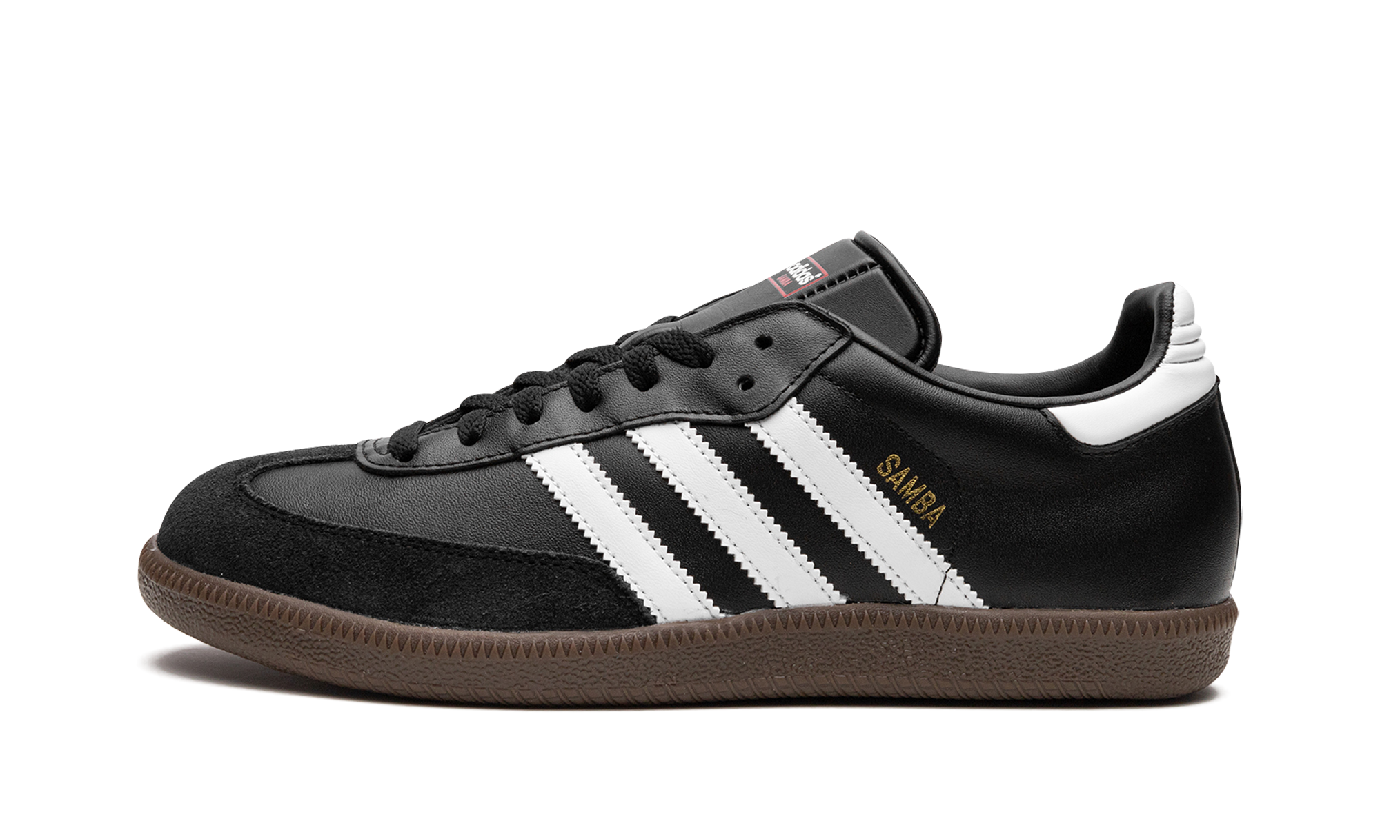 Adidas Samba Leather Black White