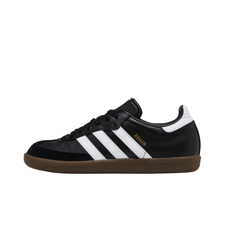 Adidas Samba Leather Black White, Core Black/Cloud White/Core Black (019000)