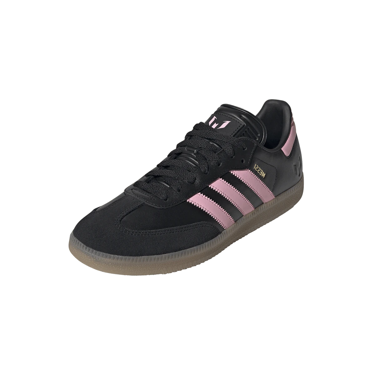Adidas Samba Messi Black Gold Metallic