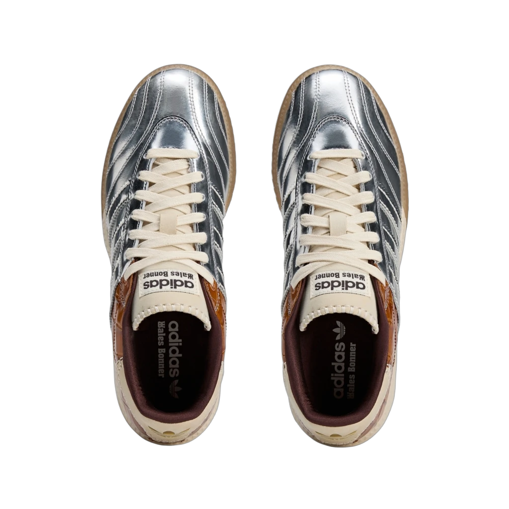 Adidas Samba Millennium Wales Bonner Silver Metallic Yellow Croc, Silver Metallic/Silver Metallic/Easy Yellow (IH5777)