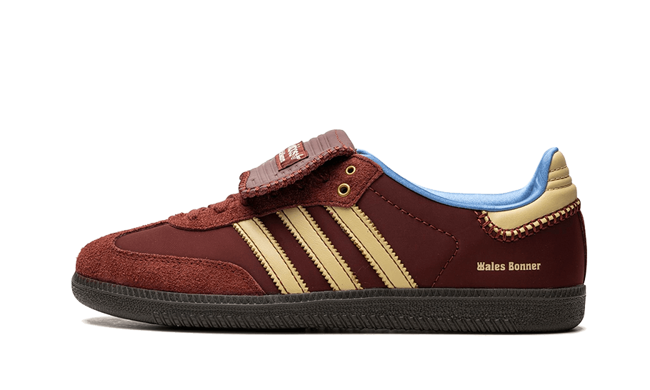 Adidas Samba Nylon Wales Bonner Fox Brown, Fox Brown/Sandy Beige/Lucky Blue (IE0579)