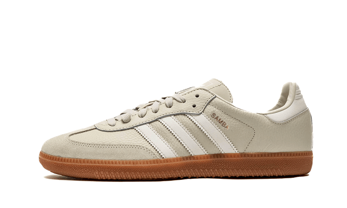 Adidas Samba OG Aluminum Gum, Aluminum/Chalk White/Wonder Beige (IE7013)