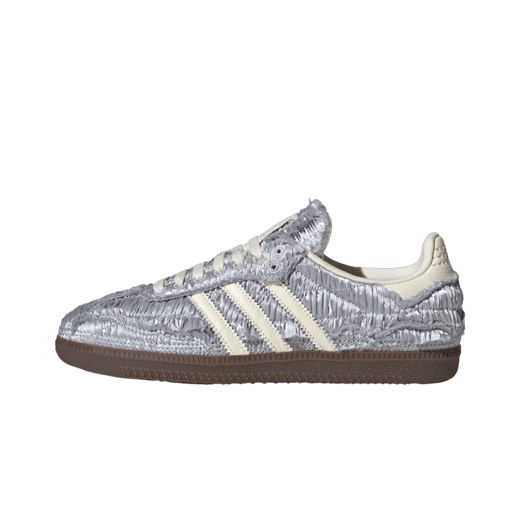 Adidas Samba OG Caroline Hu Satin Silver Metallic