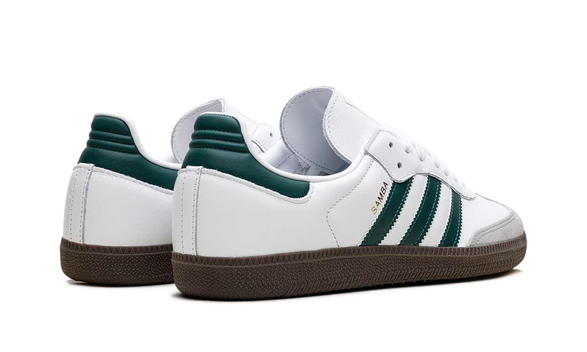 Adidas Samba OG Cloud White Collegiate Green