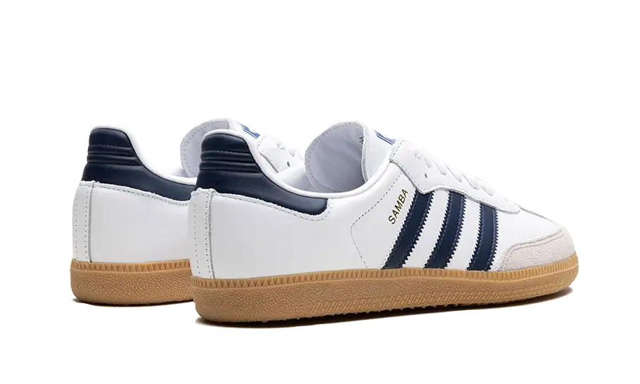 Adidas Samba OG Cloud White Collegiate Navy Gum, Cloud White/Collegiate Navy/Gum (JI4464)