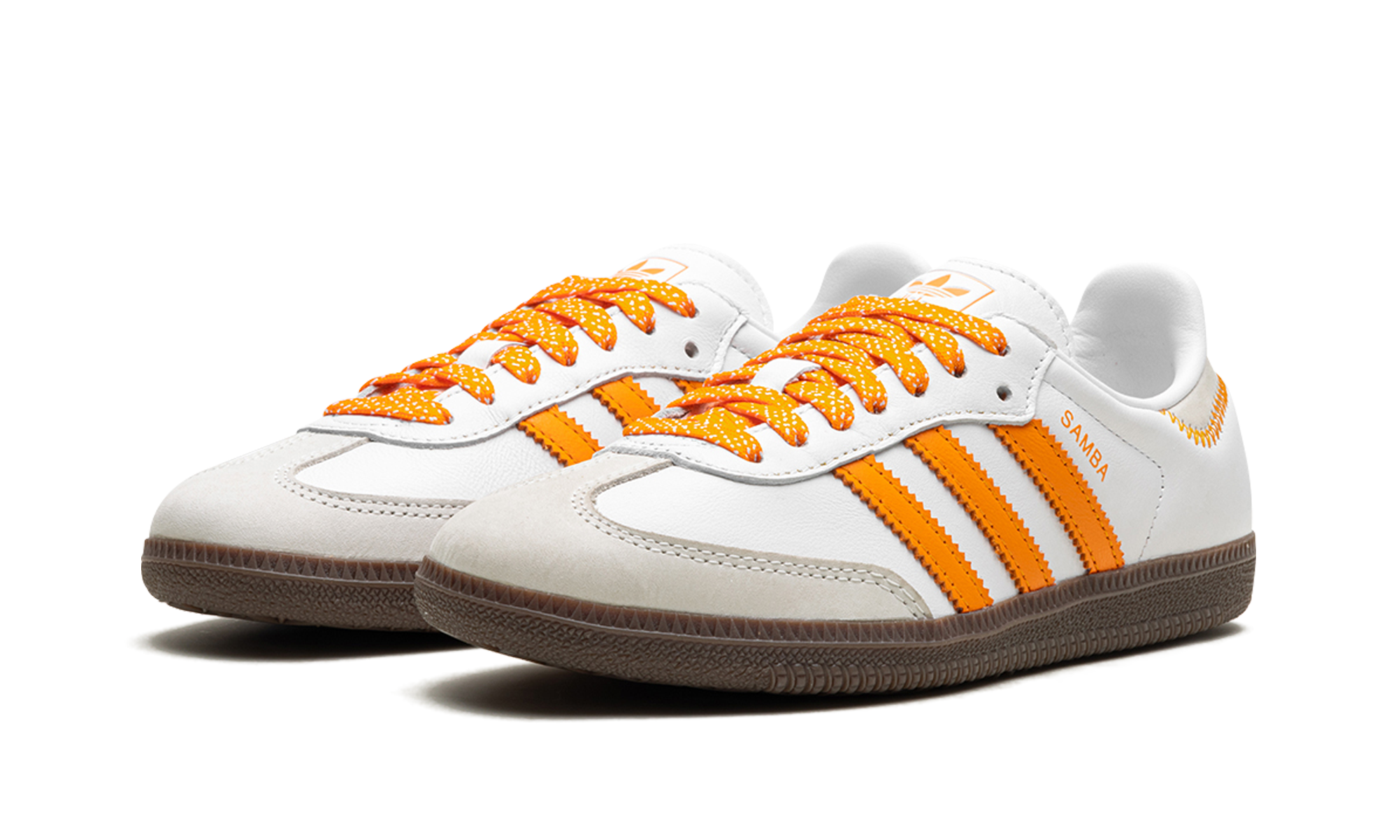 Adidas Samba OG Cloud White Orange