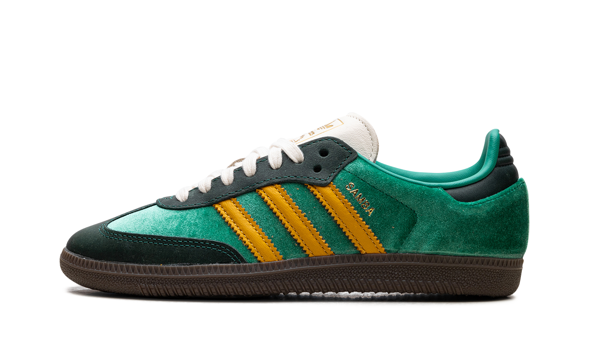 Adidas Samba OG Court Green Preloved Yellow