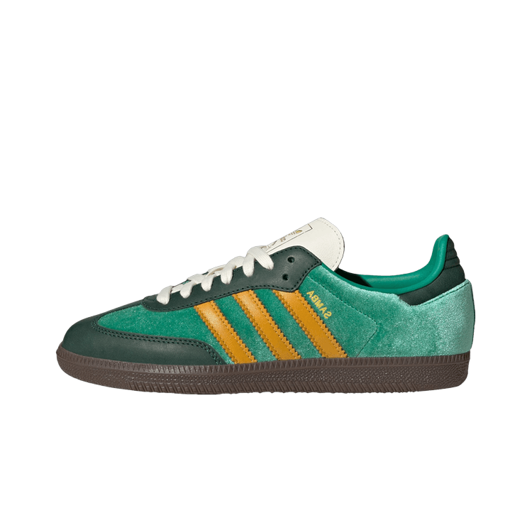 Adidas Samba OG Court Green Preloved Yellow, Court Green/Preloved Yellow/Collegiate Green (JI2681)