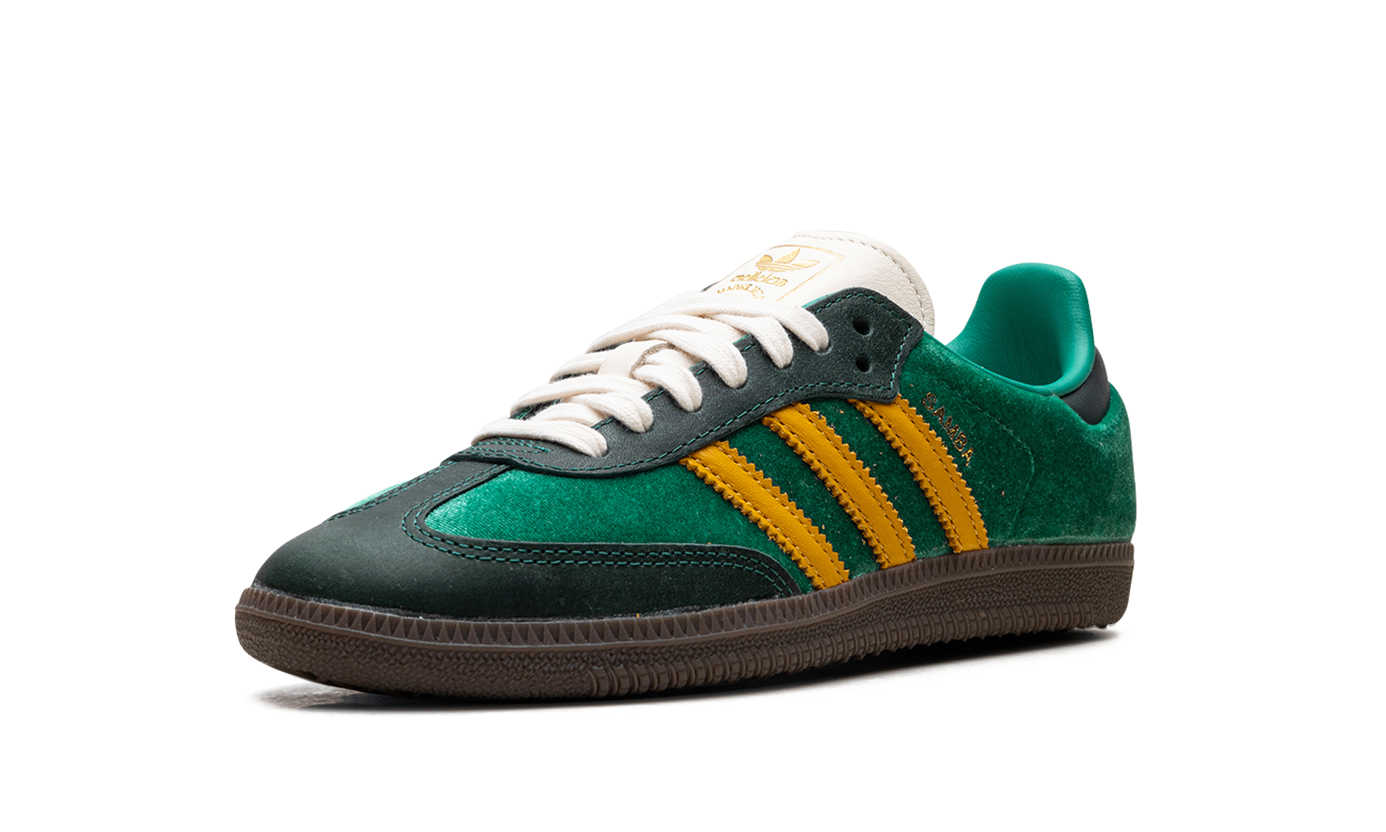 Adidas Samba OG Court Green Preloved Yellow
