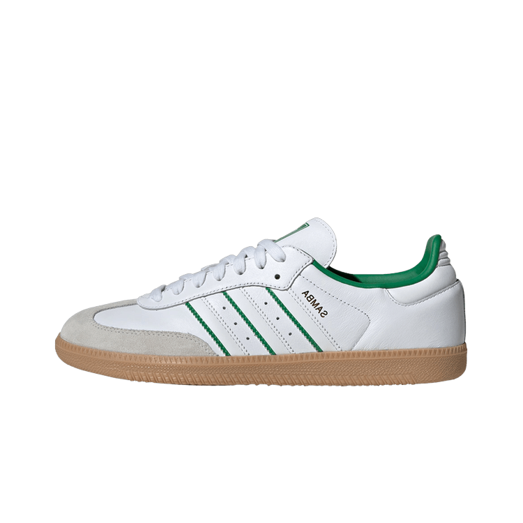 Adidas Samba OG Crystal White Green, Cloud White/Crystal White/Green (JI2044)