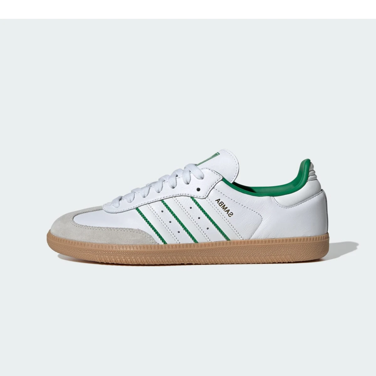 Adidas Samba OG Crystal White Green, Cloud White/Crystal White/Green (JI2044)
