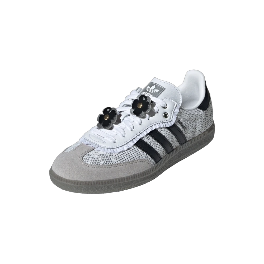 Adidas Samba OG Lace Flower, White/Black/Grey (IH3371)