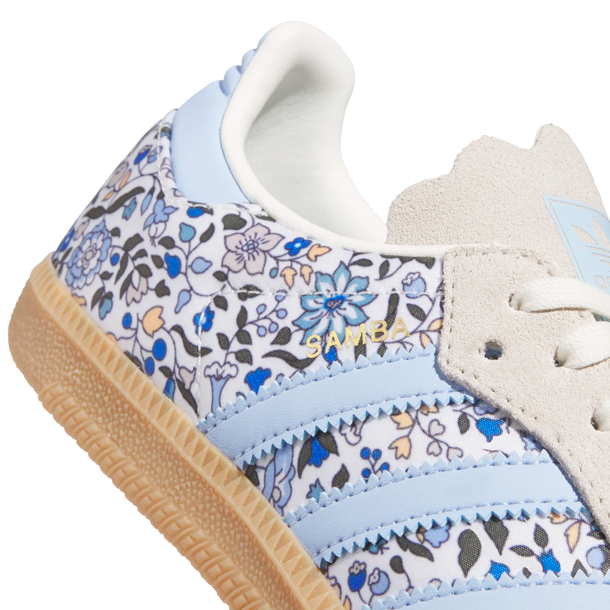 Adidas Samba OG Liberty London Blue Floral, Blue/Off White/Gum (JP8080)