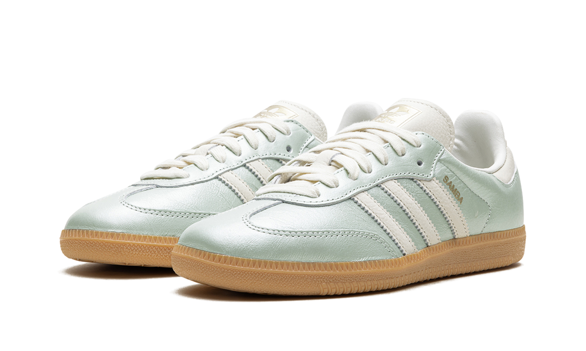 Adidas Samba OG Linen Green Metallic