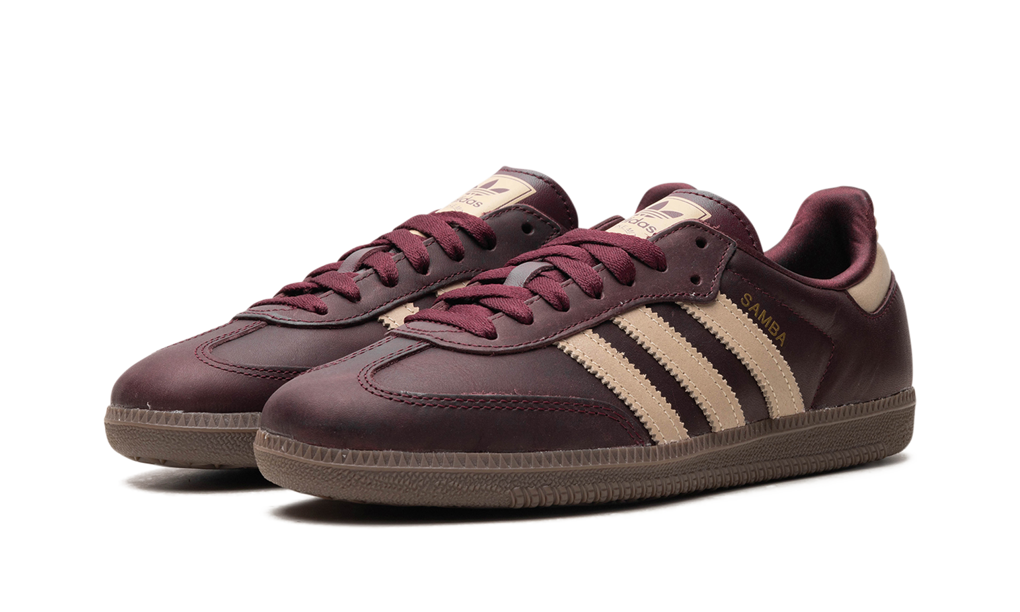 Adidas Samba OG Maroon Crystal Sand