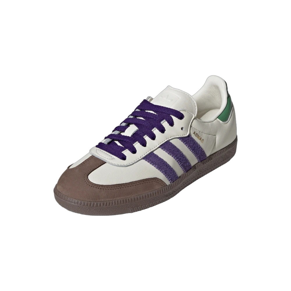 Adidas Samba OG Off White Core Purple Green Brown, Off White/Core Purple/Prologue Green (ID8349)