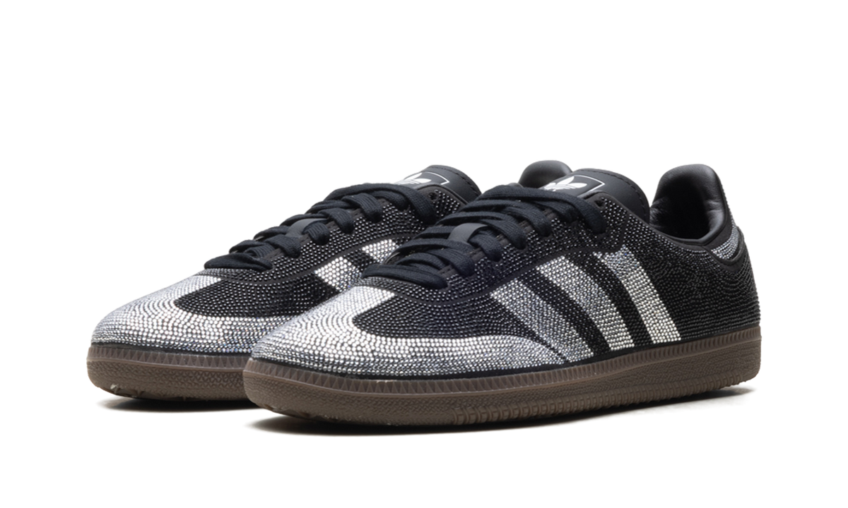 Adidas Samba OG Rhinestone Black Silver