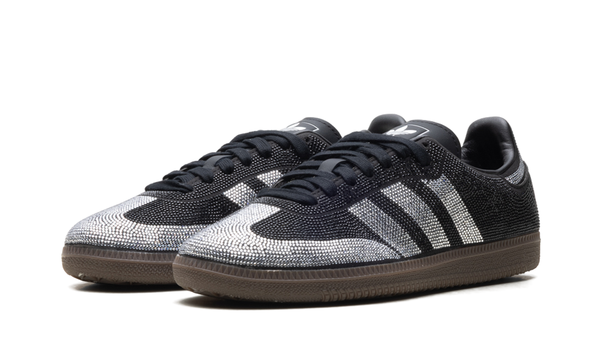 Adidas Samba OG Rhinestone Black Silver