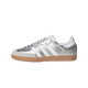 Adidas Samba OG Silver Metallic Cloud White Gum