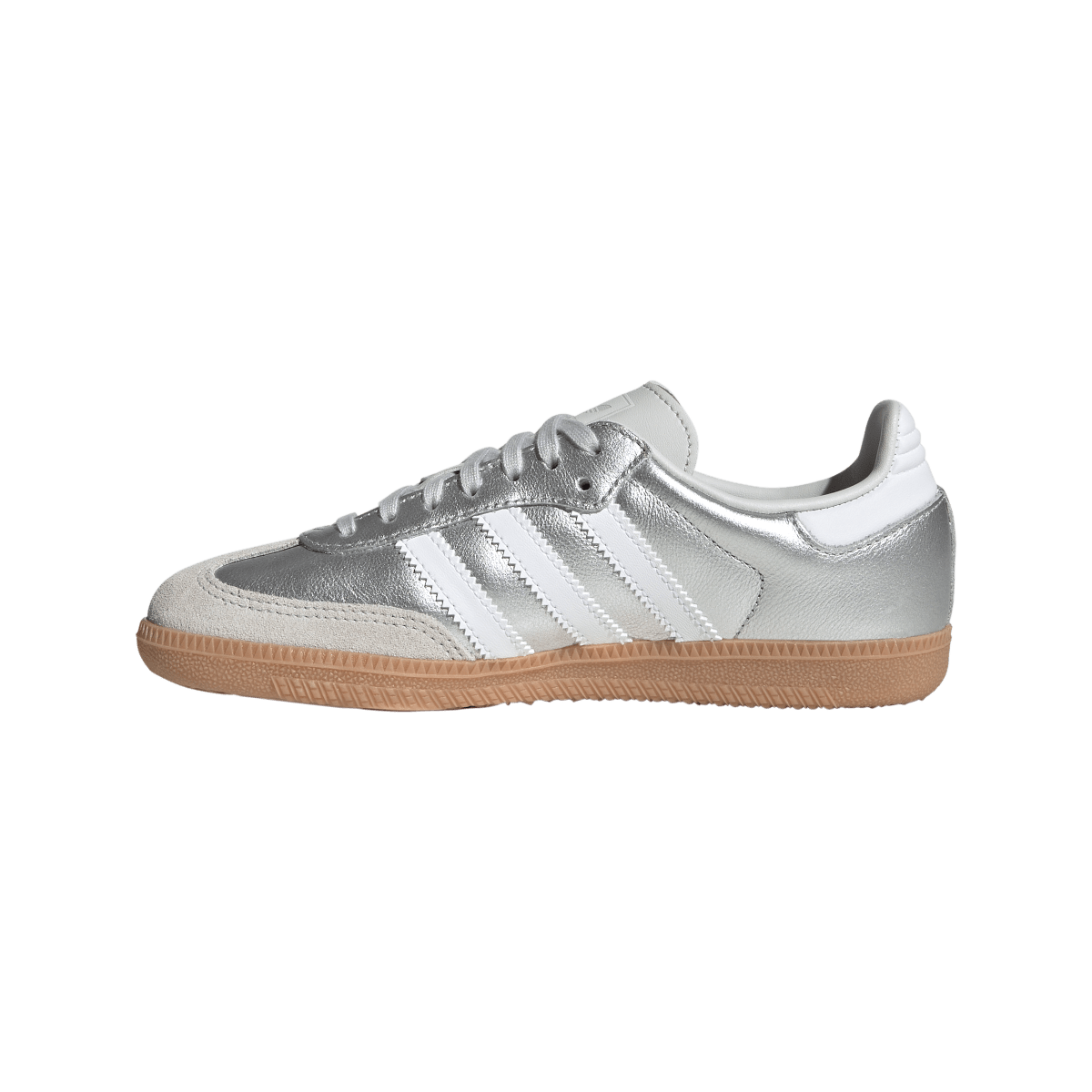 Adidas Samba OG Silver Metallic Cloud White Gum