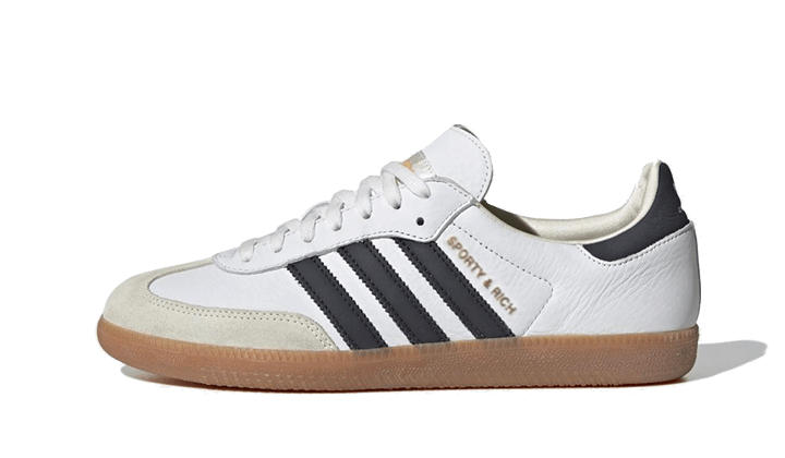 Adidas Samba OG Sporty & Rich White Black, Cloud White/Legend Ink/Gum (HP3354)