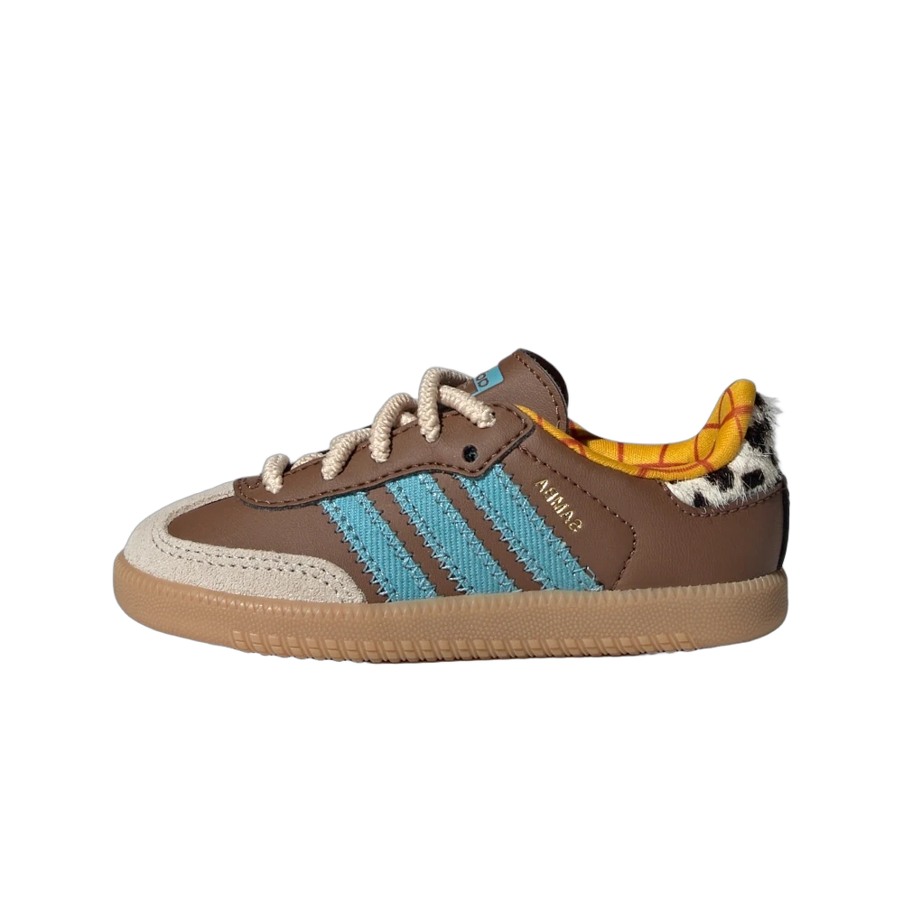 Adidas Samba OG Toy Story Woody (TD), Preloved Brown/Preloved Blue/Aluminum (JI3100)