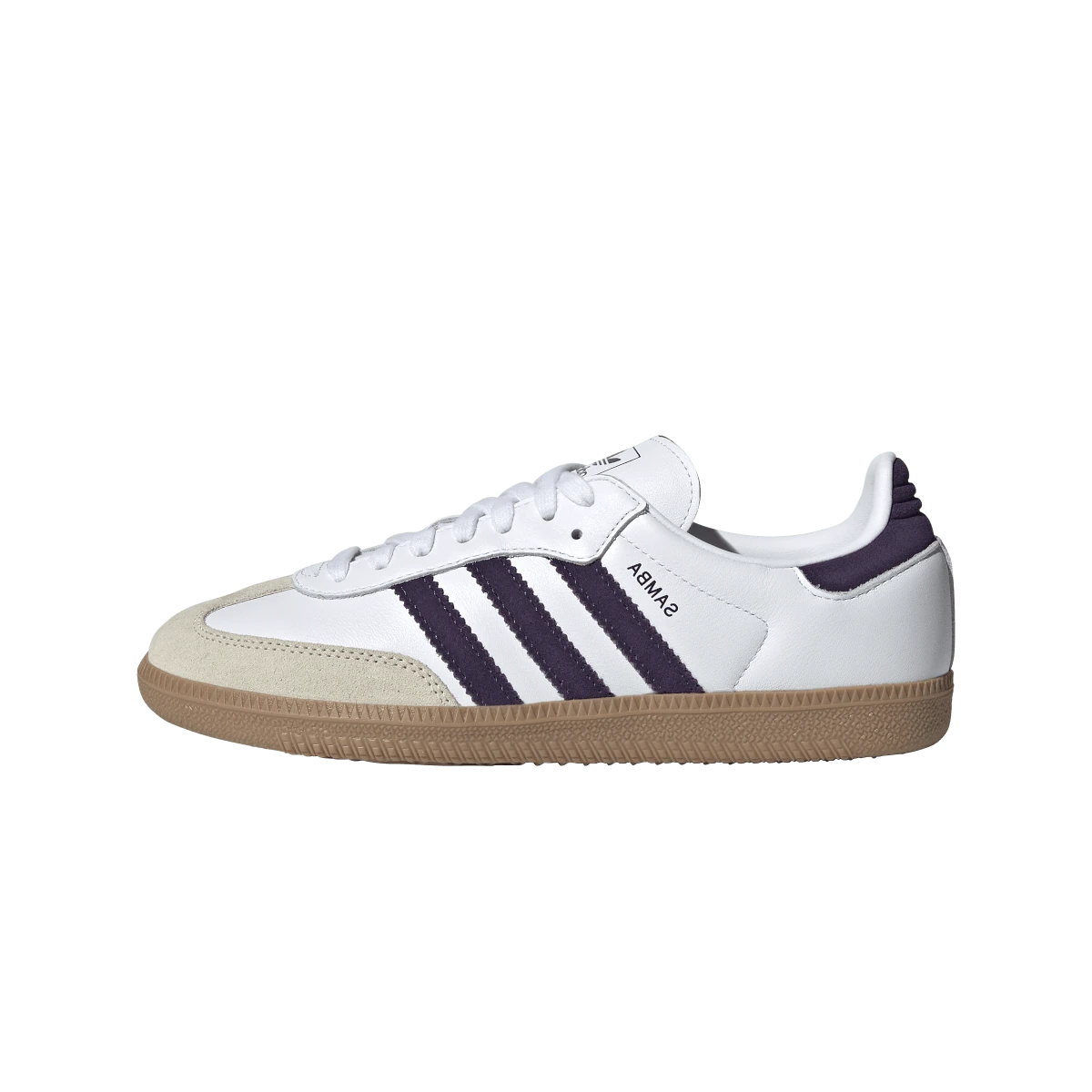 Adidas Samba OG White Alumina Aurora Plum