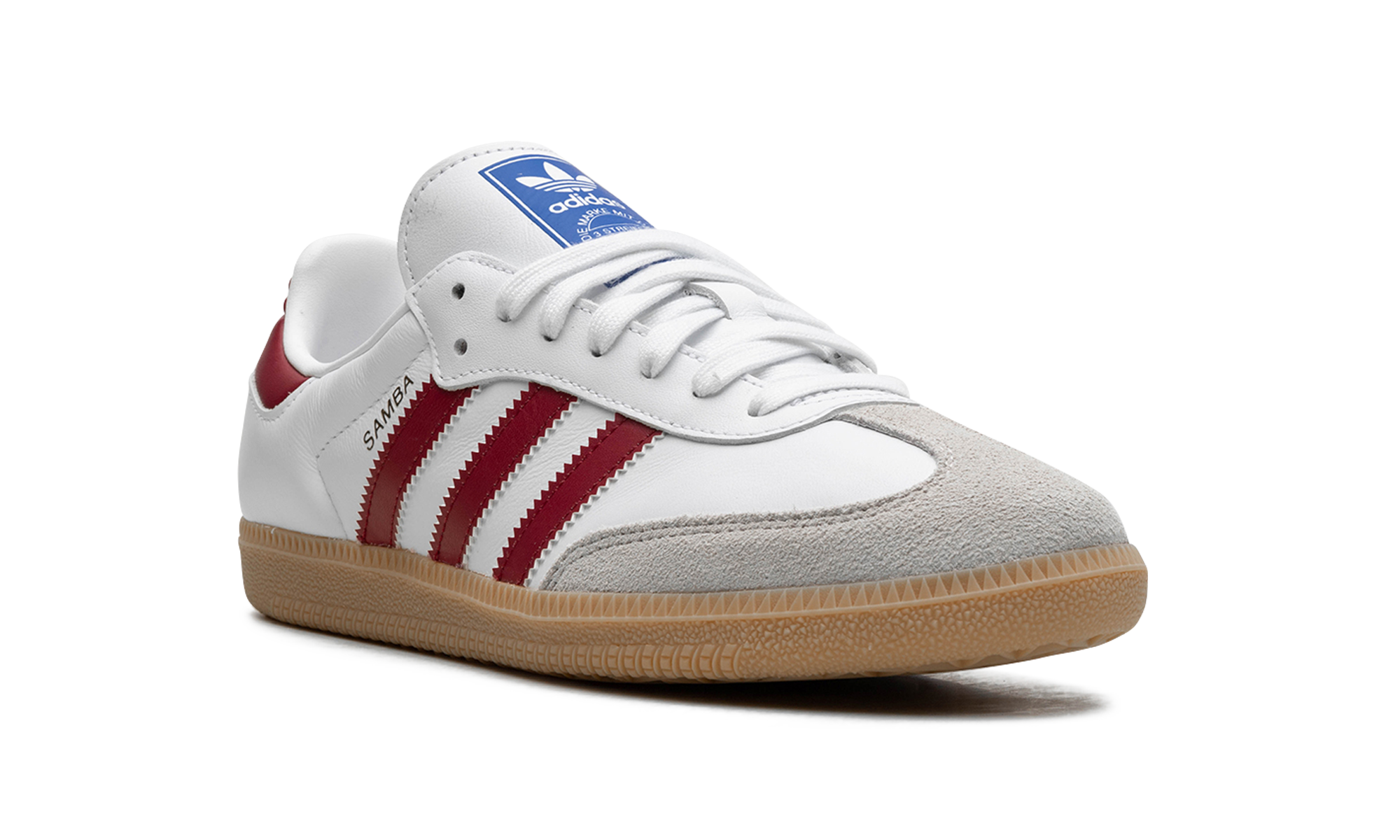 Adidas Samba OG White Burgundy Gum