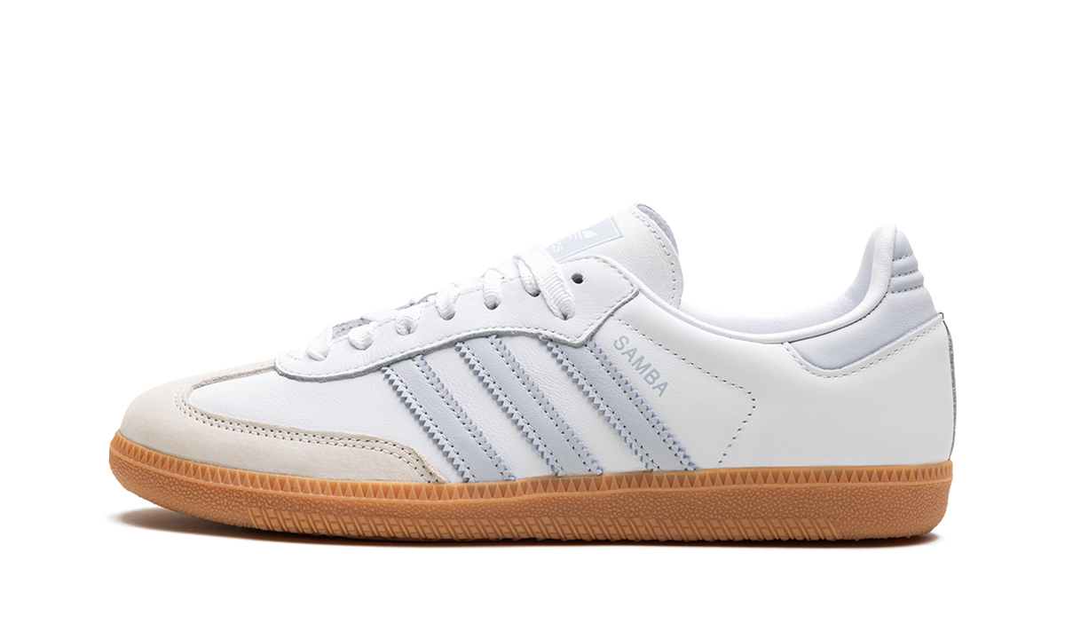 Adidas Samba OG White Halo Blue Gum (IE0877) - Sneak