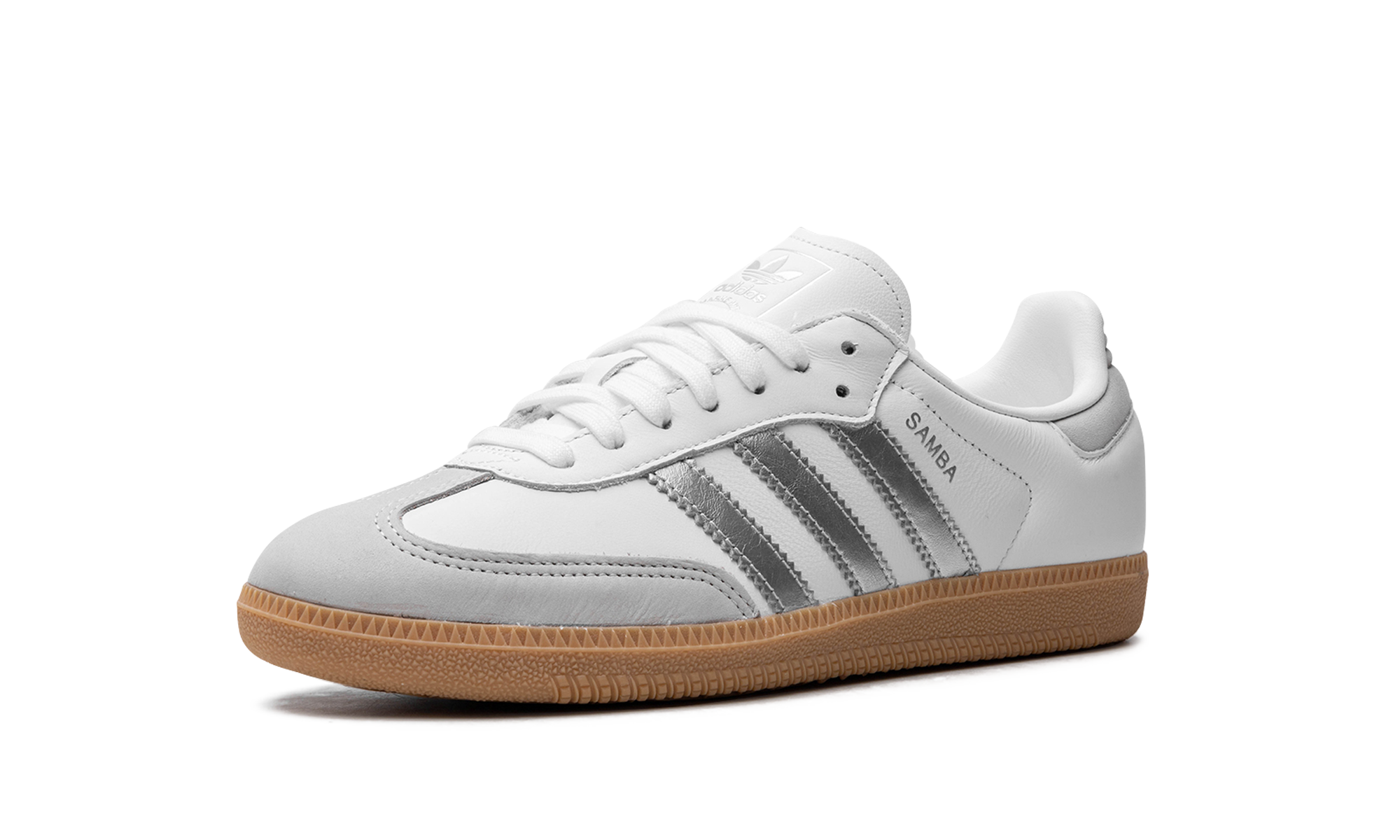 Adidas Samba OG White Silver Metallic Grey