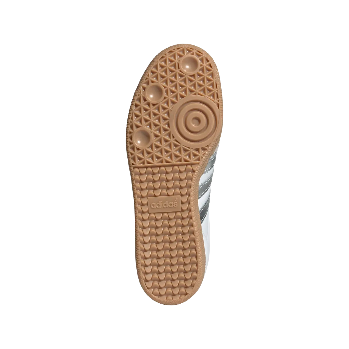 Adidas Samba OG White Silver Metallic Grey, Footwear White/Silver Metallic/Grey One (JI2725)