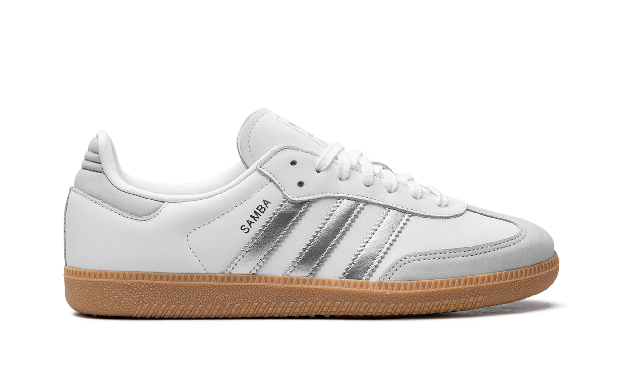 Adidas Samba OG White Silver Metallic Grey