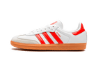 Adidas Samba OG White Solar Red Gum, Cloud White/Solar Red/Off White (IF6513)