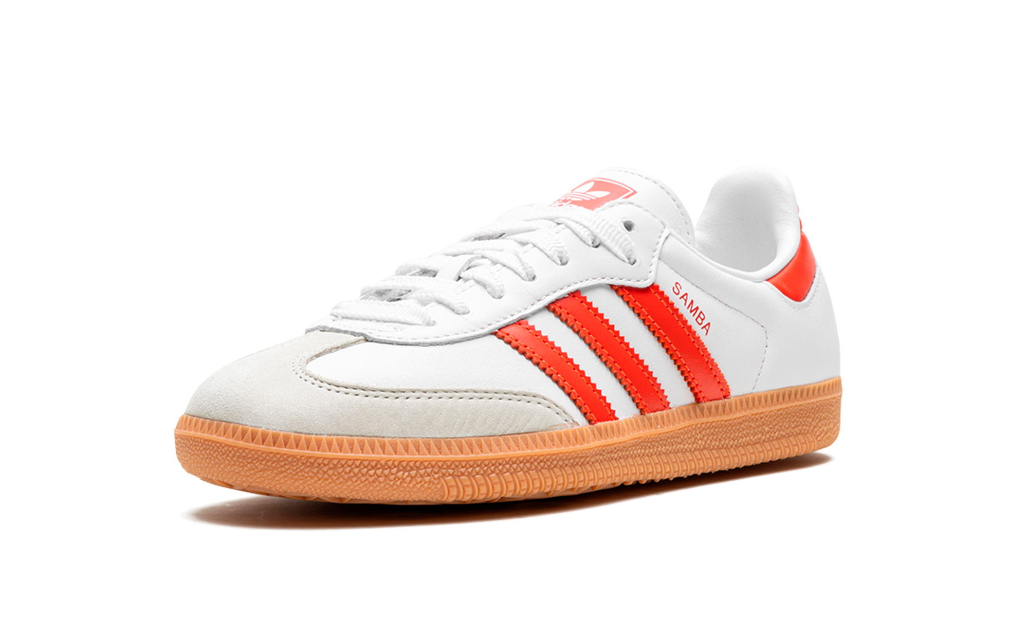 Adidas Samba OG White Solar Red Gum